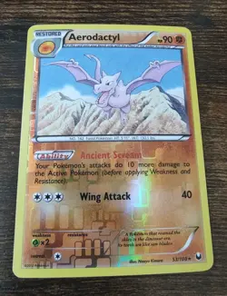 Aerodactyl 53/108 Dark Explorers Reverse Holo Pokemon Card NM-MINT - Image 1
