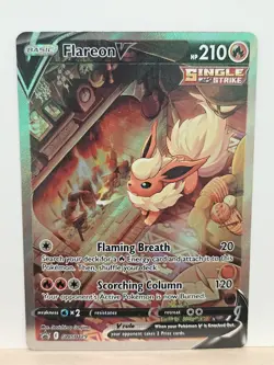 Flareon V SWSH179 SWSH: Sword & Shield Promo Cards Holo - Image 1