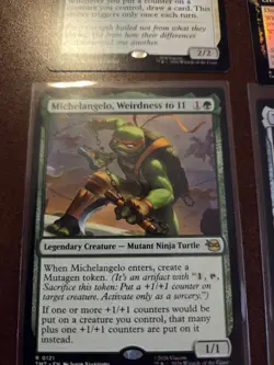 MTG Teenage Mutant Ninja Turtles TNMT Rare Lot Of 9 - Image 1