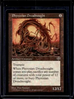 1996 Magic MTG Mirage Phyrexian Dreadnought - Image 1