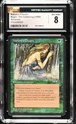 NATURE'S CHOSEN Alliances U CGC 8 MTG [Nostalgium] - Image 1