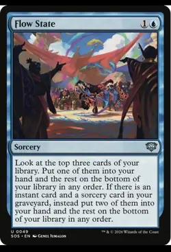 Flow State - Secrets of Strixhaven - Commander Magic the Gathering - Image 1