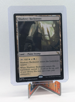 MTG - Shadowy Backstreet - Regular Rare #268 - Murders at Karlov Manor NM - Image 1