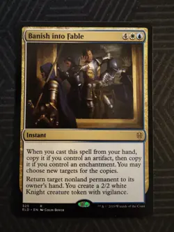mtg banish into fable throne of eldraine - Image 1