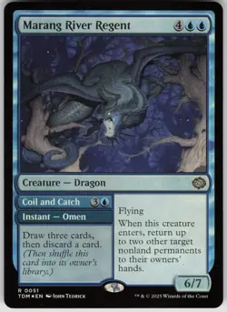 MTG Marang River Regent Foil NM Tarkir: Dragonstorm Magic 51 - Image 1