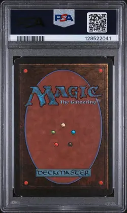 1994 MAGIC: THE GATHERING REVISED EDITION SCRUBLAND PSA 8 - Image 2
