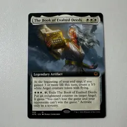 Wizards of the Coast The Book of Exalted Deeds Extended Art Artifact AFR White … - Image 1