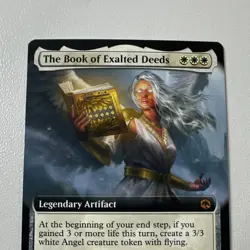 Wizards of the Coast The Book of Exalted Deeds Extended Art Artifact AFR White … - Image 3