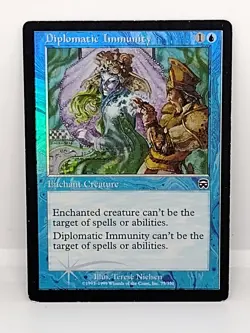 Diplomatic Immunity Mercadian Masques FOIL MTG Vintage Free Shipping - Image 1