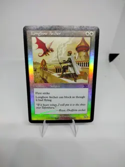 Longbow Archer FOIL #30 NM Near Mint - VINTAGE MTG RARE Promo Free Shipping - Image 1