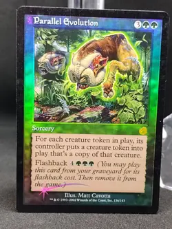 MTG Parallel Evolution Torment Foil NM Magic The Gathering - Image 1