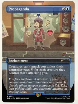 MTG TCG - Propaganda 1633 Secret Lair Fallout: S.P.E.C.I.A.L. - NM - Image 1