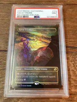 Savai Triome (Showcase foil) - Ikoria: Lair of Behemoths (IKO) MTG PSA 9 - Image 1