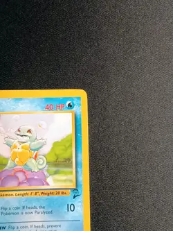 Squirtle 93/130 - 2000 Pokemon Base Set 2 - Image 4
