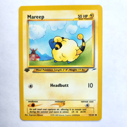 Mareep 75/105 Pokemon TCG 1st Edition Neo Destiny NM Vintage 2002 Card - Image 2