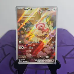 Stufful - 154/132 - Mega Evolutions - Pokemon TCG - NM - Image 1
