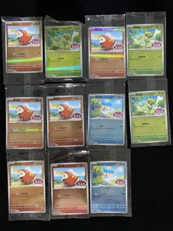 2025 Pokemon TCG S-Chinese PROMO Sprigatito #118/SV-P Holo Sealed Lot*11 AD12 - Image 2