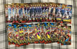Lot Of Pokemon 27 Surging Sparks Booster Packs + 23 Mega Evolution Booster Packs - Image 1