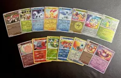 Pokemon Card Lot 150+ Cards | 15 Holos + 15 Reverse + More | All Cards Shown Inc - Image 3