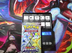 VERY HEAVY! GOD PACKUU SIRUU 22.35g Prismatic Evolutions Pokemon Booster - Image 1
