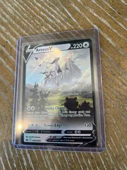Pokemon TCG Arceus v SWSH204 Sword & Shield Promo - Image 1