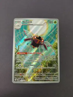 Pokemon Ninjask 137/132 Mega Evolutions Illustration Rare NM TCG Card - Image 1