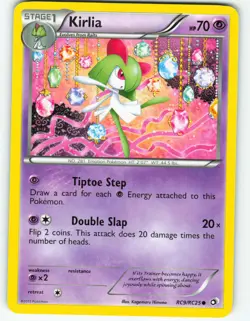 Kirlia - Star Holo - RC9/RC25 Legendary Treasures - Pokemon TCG - 2013 - Image 1