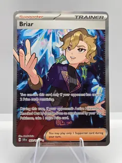 Briar 163/142 Ultra Rare Stellar Crown Pokemon NM - Image 1