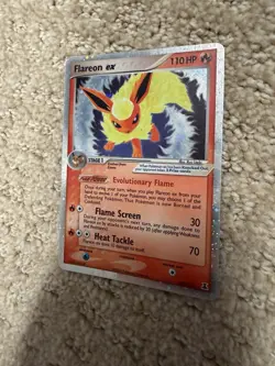 Pokemon Flareon EX Delta Species Holo Ultra Rare 108/113 110 HP - Image 2