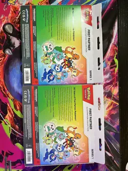Pokemon - First Partner Illustration Collection - Series 1 - Lot of 2 - Sealed! - Image 2