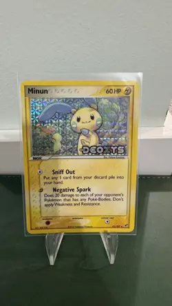 Pokemon Minun #41/107 Reverse Holo Uncommon 2005 EX Deoxys - Image 1
