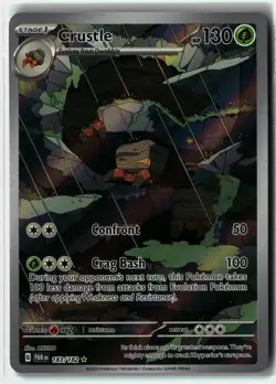 Crustle ⭐ 183/182 Holo Illustration Rare Paradox Rift 2023 Pokemon NM - Image 1
