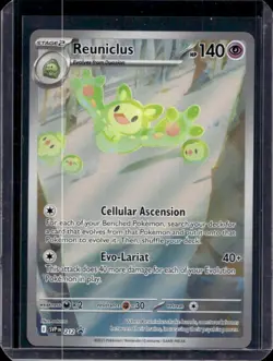 2023-25 Pokemon SV Black Star Promos Reuniclus #212 - Image 1