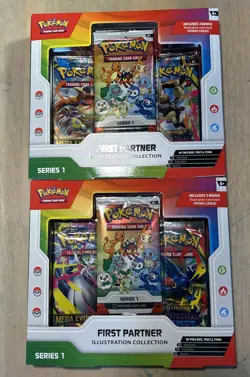 Lot 2 Pokemon First Partner Illustration Collection Series 1 Box Sealed - Image 3
