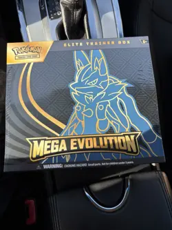 Pokemon TCG Mega Evolution Lucario Elite Trainer Box - ETB - NEW - Sealed - Image 1