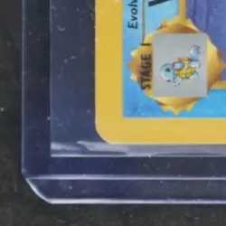 1999 POKEMON TOP DECK MAGAZIN PROMO WOTC GOLD STAMP BASE SET 2 #63/130 WARTORTLE - Image 4