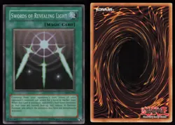 Swords of Revealing Light LOB-101 Super Rare 2002 YU-GI-OH - Image 3