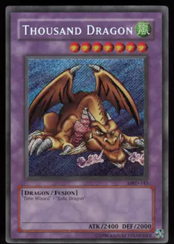 Thousand Dragon MRD-143 Secret Rare 2002 YU-GI-OH - Image 1