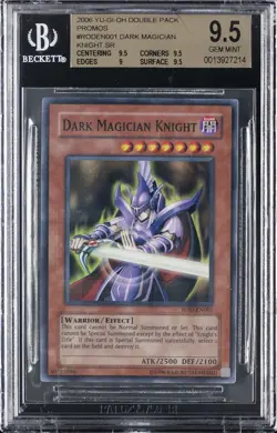 2006 YU-GI-OH DOUBLE PACK PROMOS #RODEN001 DARK MAGICIAN BGS 9.5 - Image 1