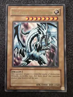 Yugioh Blue-Eyes White Dragon DL09-EN001 Rare Unlimited Edition NM/LP - Image 1