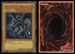 Red-Eyes B. Dragon LOB-070 Ultra Rare 2002 YU-GI-OH - Image 3