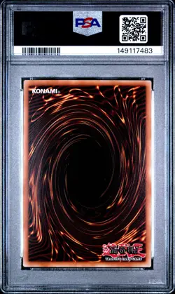 2024 YU-GI-OH! RA03-QUARTER CENTURY BONANZA SECRET RARE DARK MAGICIAN PSA 7 - Image 2