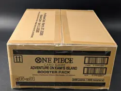 One Piece OP-15 Adventure on Kami's Island 12 BOX BOOSTER CASE Sealed - Image 4