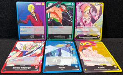 One Piece TCG OP12 Legacy Of The Master Full Leader Set - Image 1