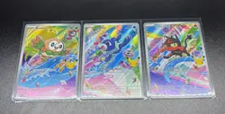 Pokemon TCG First Partner Illustration Collection Alola: Rowlet, Litten, Popplio - Image 1