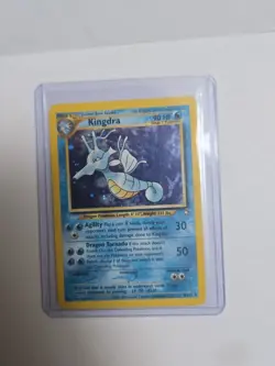 Pokemon Kingdra Holo 8/111 Neo Genesis Unlimited 2000 WOTC Ken Sugimori (LP) - Image 1