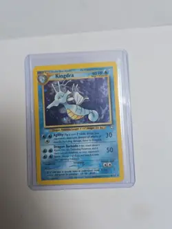 Pokemon Kingdra Holo 8/111 Neo Genesis Unlimited 2000 WOTC Ken Sugimori (LP) - Image 2