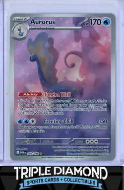 2026 Pokemon Perfect Order #092/088 Aurorus Illustration Rare Full Art Z818 - Image 1