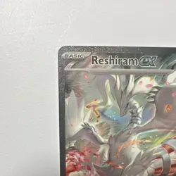 Pokemon TCG Reshiram EX Special Illustration Rare Full Art Holo 166/086 230 HP - Image 2