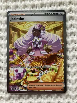 Pokemon Full Art Trainer SIR Jacinthe Perfect Order 122/088 NM - Image 1
